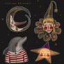 Circus Friends -Stickers