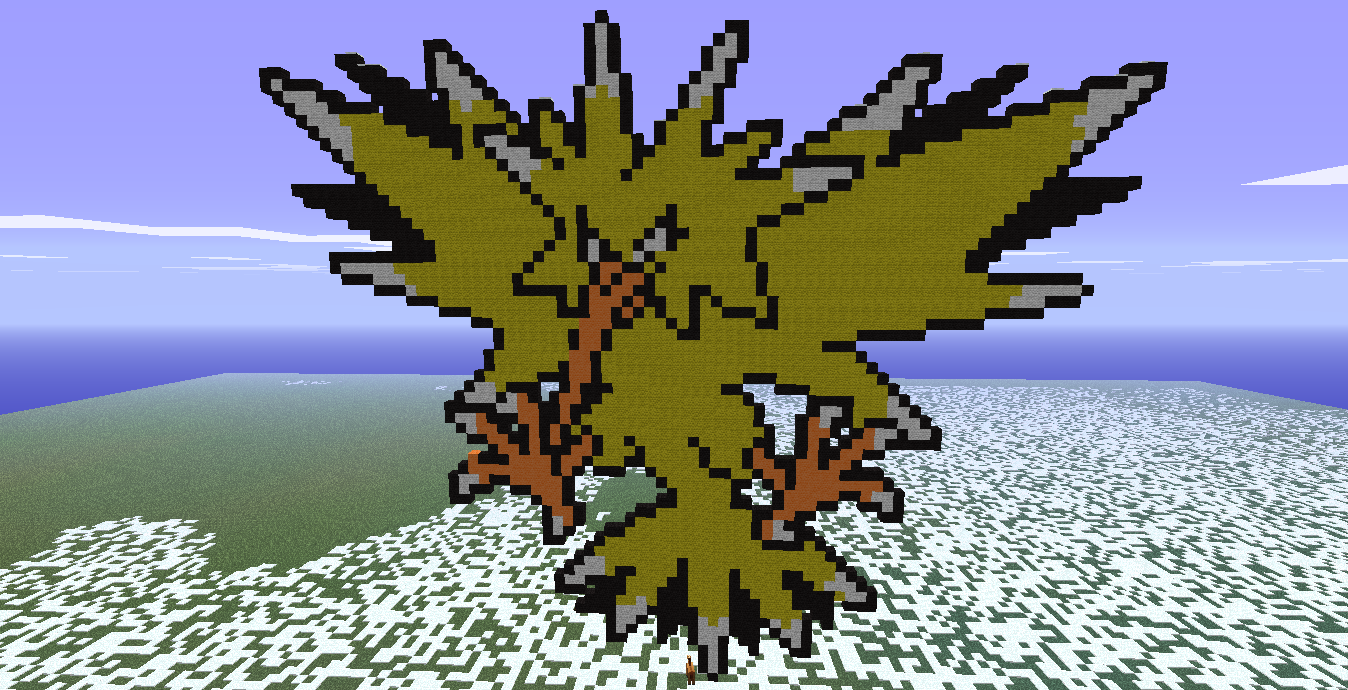 Minecraft Zapdos Again By Aprilgoddess On Deviantart Minecraft Zapdos Again By Aprilgoddess On Deviantart