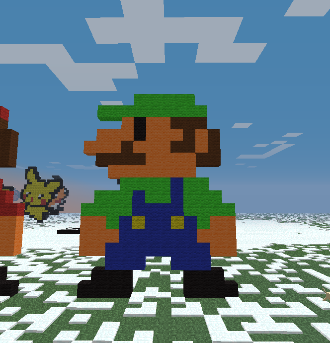 Minecraft Luigi Model Json Format Minecraft- Luigi by aprilgoddess on DeviantArt