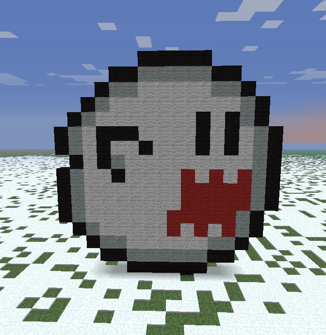 Minecraft- Boo by aprilgoddess on DeviantArt