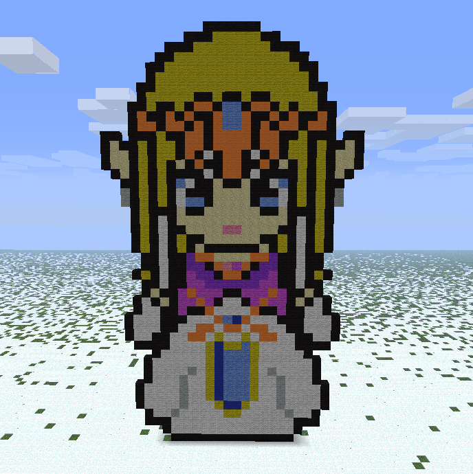 Minecraft Princess Zelda Tp By Aprilgoddess On Deviantart
