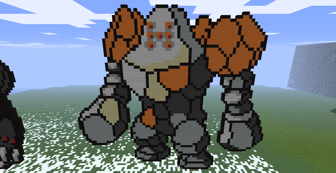 Rego Minecraft Minecraft- Regirock by aprilgoddess on DeviantArt