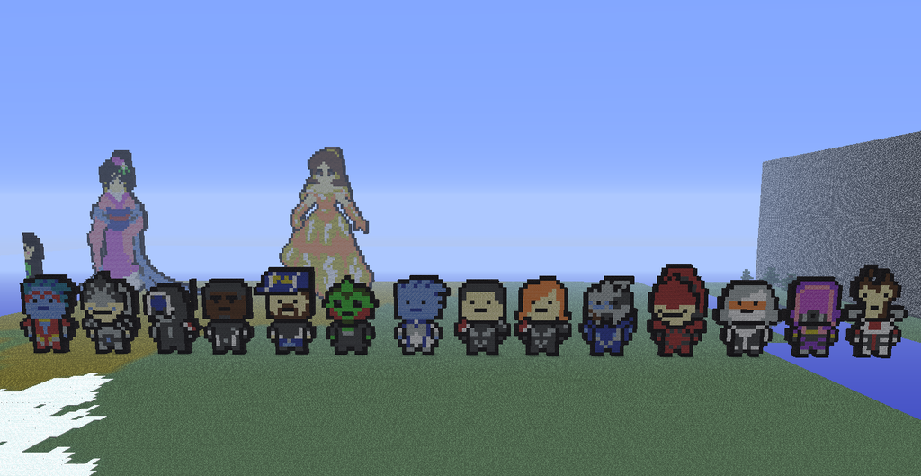 Minecraft Mass Effect The Whole Team So Far By Aprilgoddess On Deviantart Minecraft Mass Effect The Whole Team So Far By Aprilgoddess On Deviantart