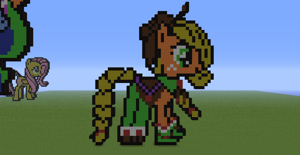 Minecraft - Applejack Gala Dress by aprilgoddess on DeviantArt