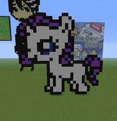 Minecraft - Rarity Filly