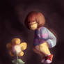 *You and Flowey exchange a knowing look