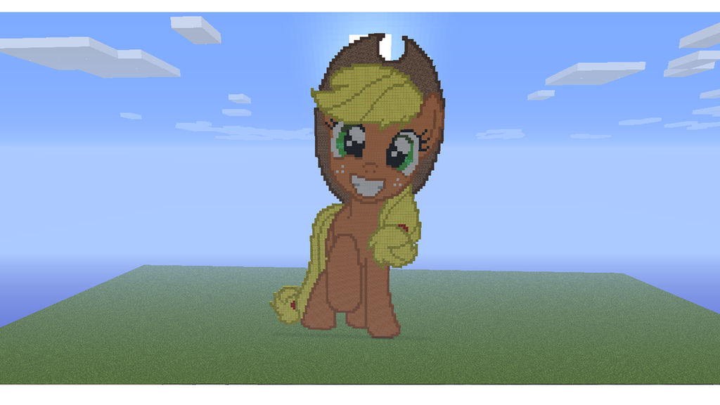 Minecraftian Applejack