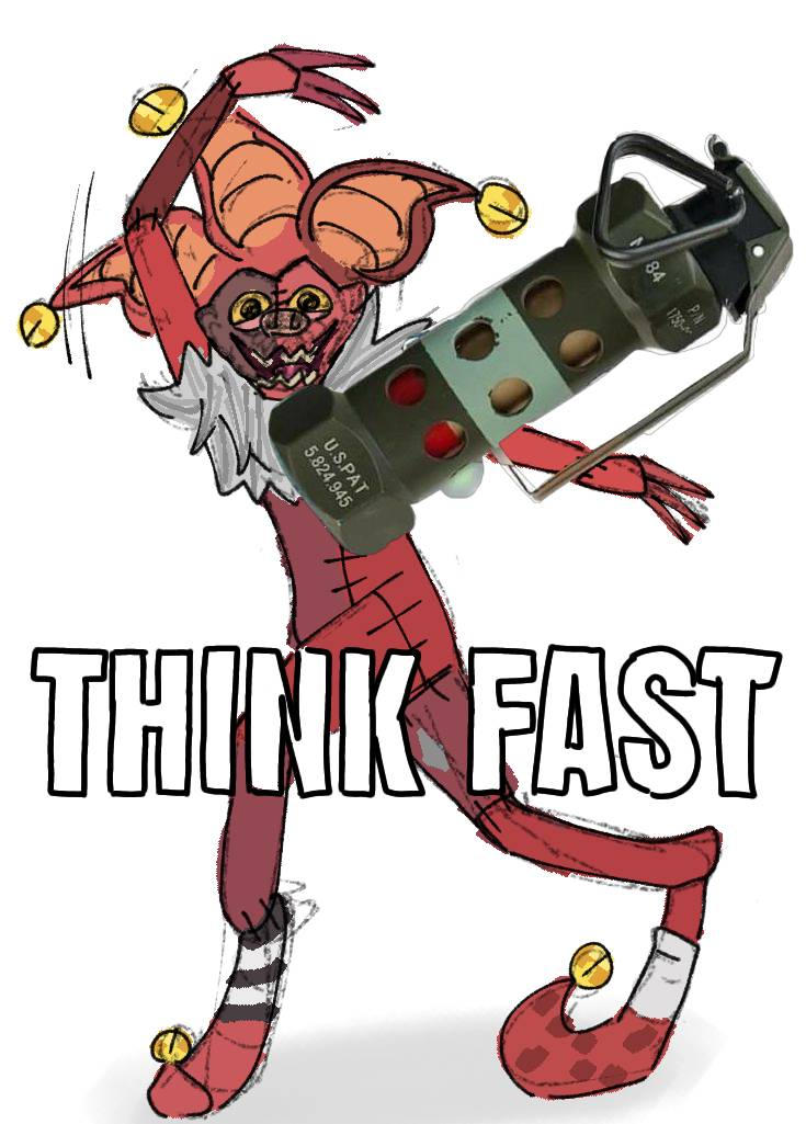THINK FAST! by MIMESZY on DeviantArt