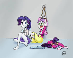 Rarity and Sweetie Belle