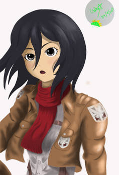 cutified mikasa ~ XD