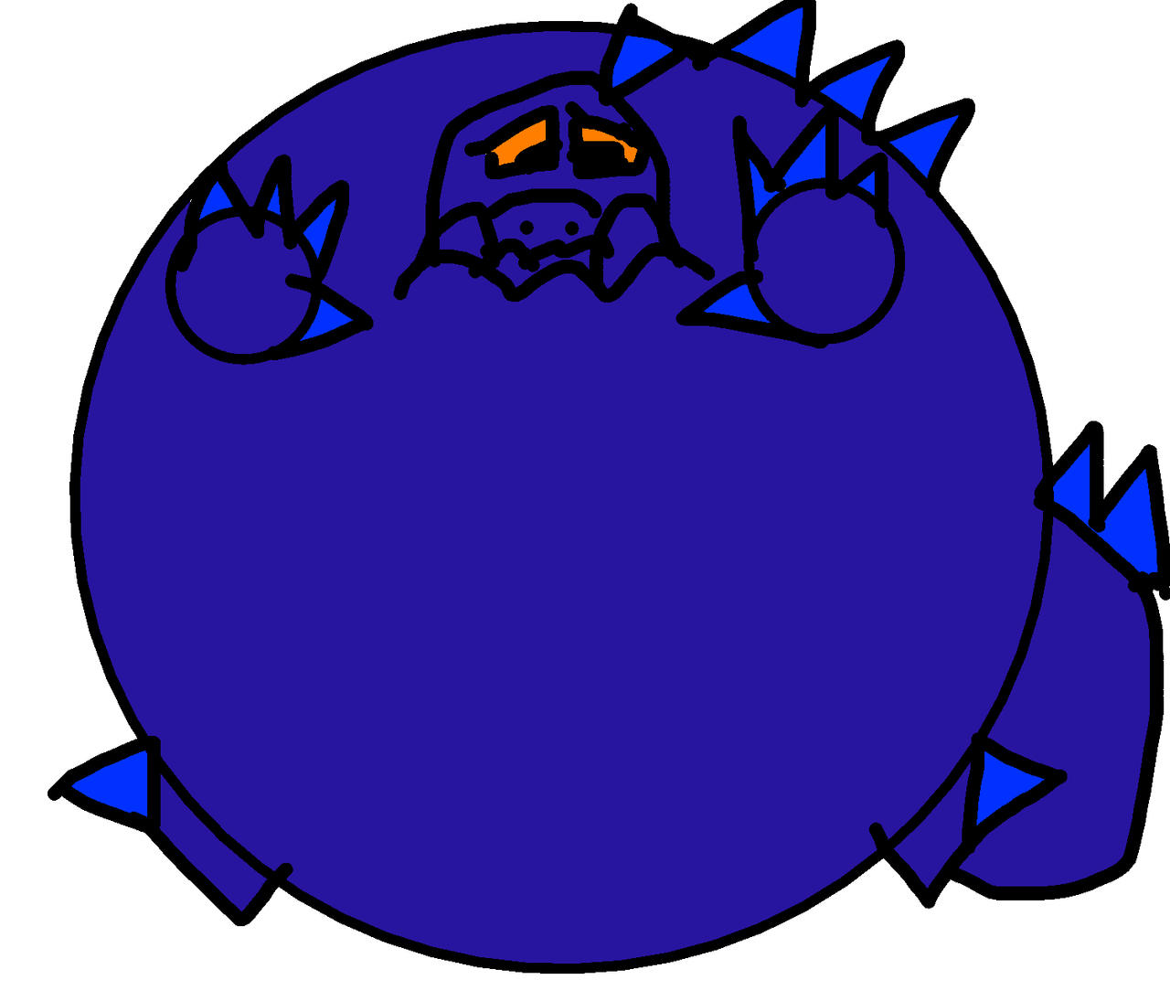 Godzilla Blueberry Inflation by BeeBowzerJr on DeviantArt