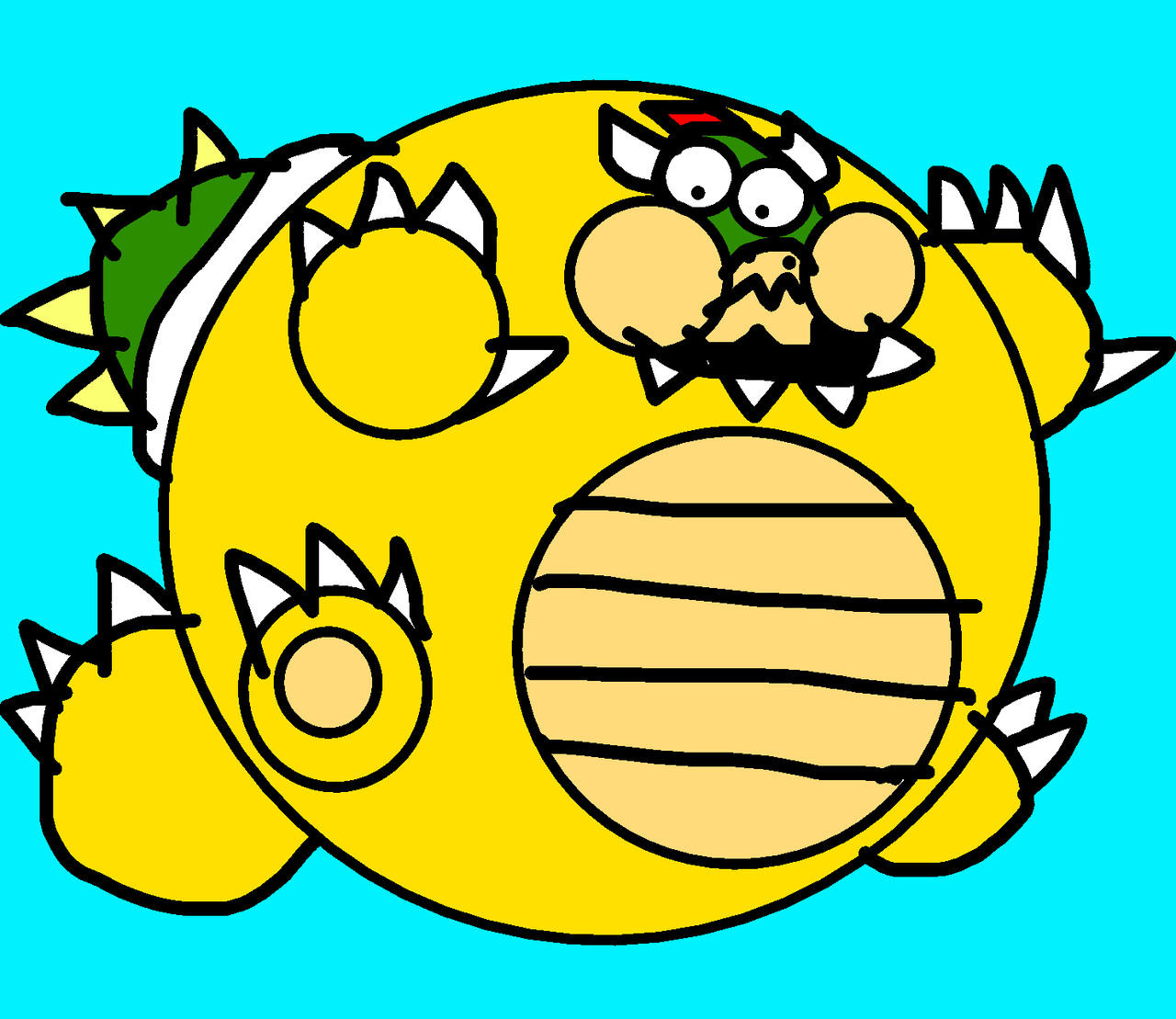 Bowser Bouncy Inflation by BeeBowzerJr on DeviantArt