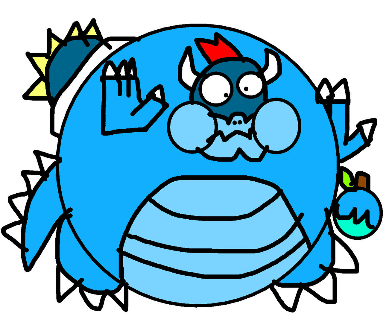 Blimp Bowser by BeeBowzerJr on DeviantArt