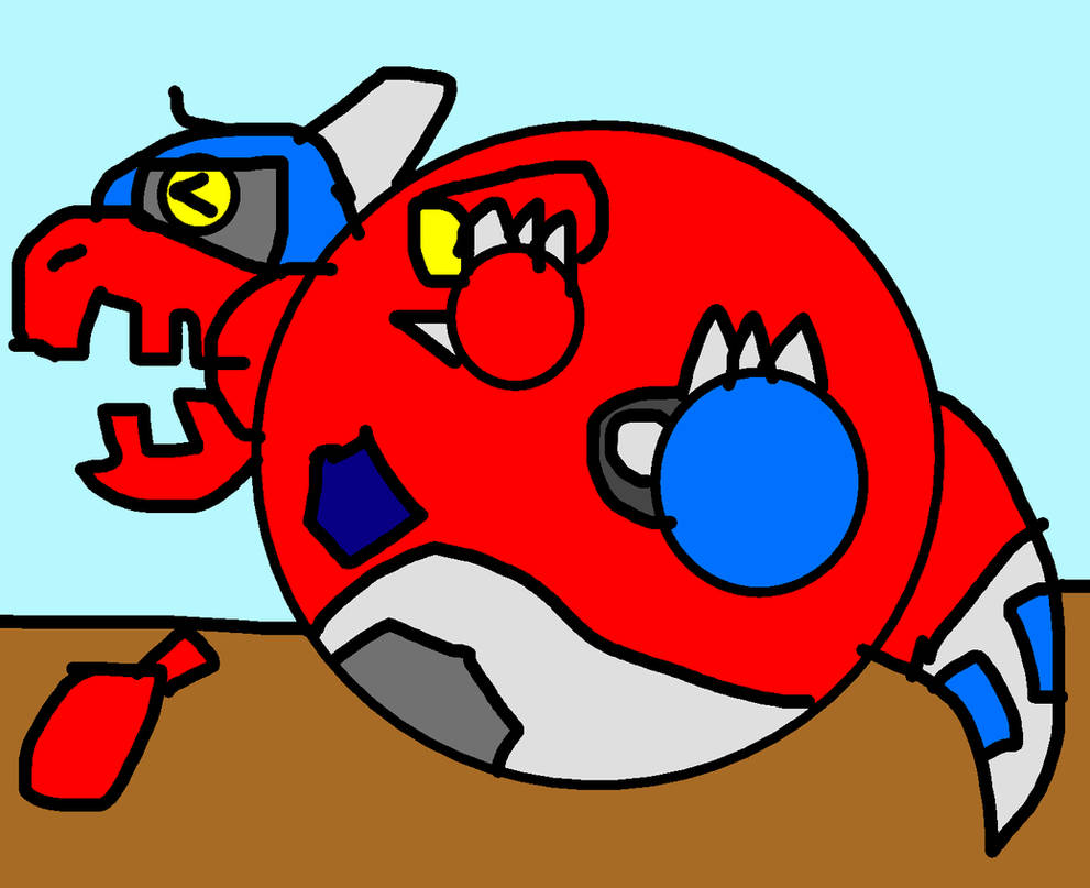 Inflatable Dinobot by BeeBowzerJr on DeviantArt