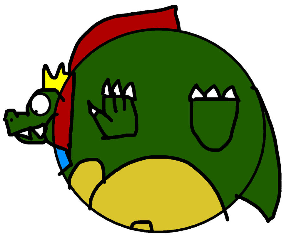 King K Rool Inflation by BeeBowzerJr on DeviantArt