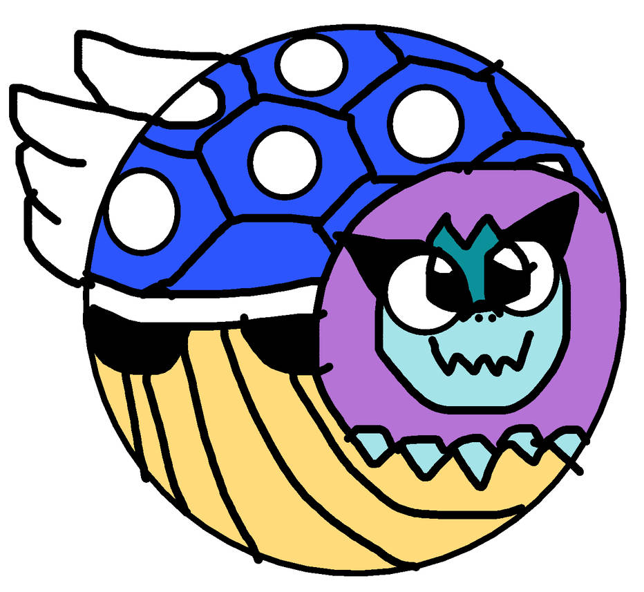 Shell Dbz Sisu the BLUE SHELL Weredragon Ball by BeeBowzerJr on DeviantArt