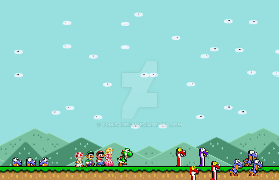 Smw Rainbow Shell SMW pt 1 by T0misaurus on DeviantArt