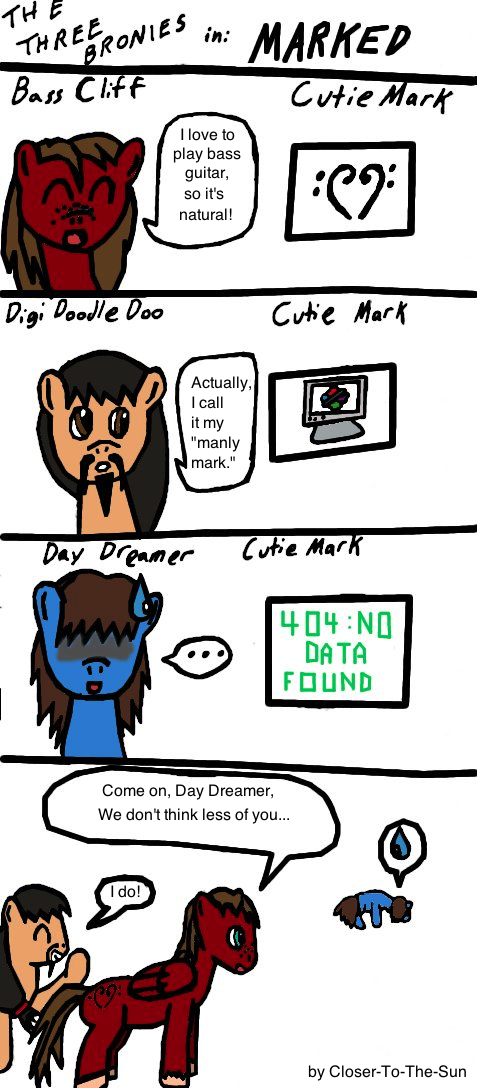 The Three Bronies: Comic 1