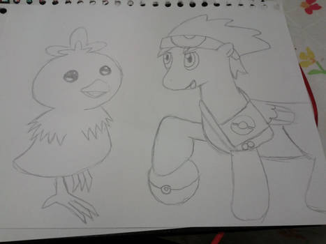 Scootaloo and Torchic