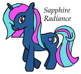 Unicorn OC: Sapphire Radiance