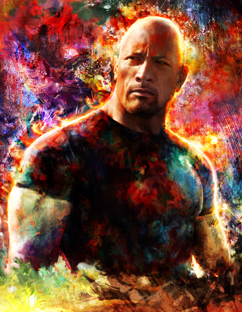 Дуэйн Джонсон аниме