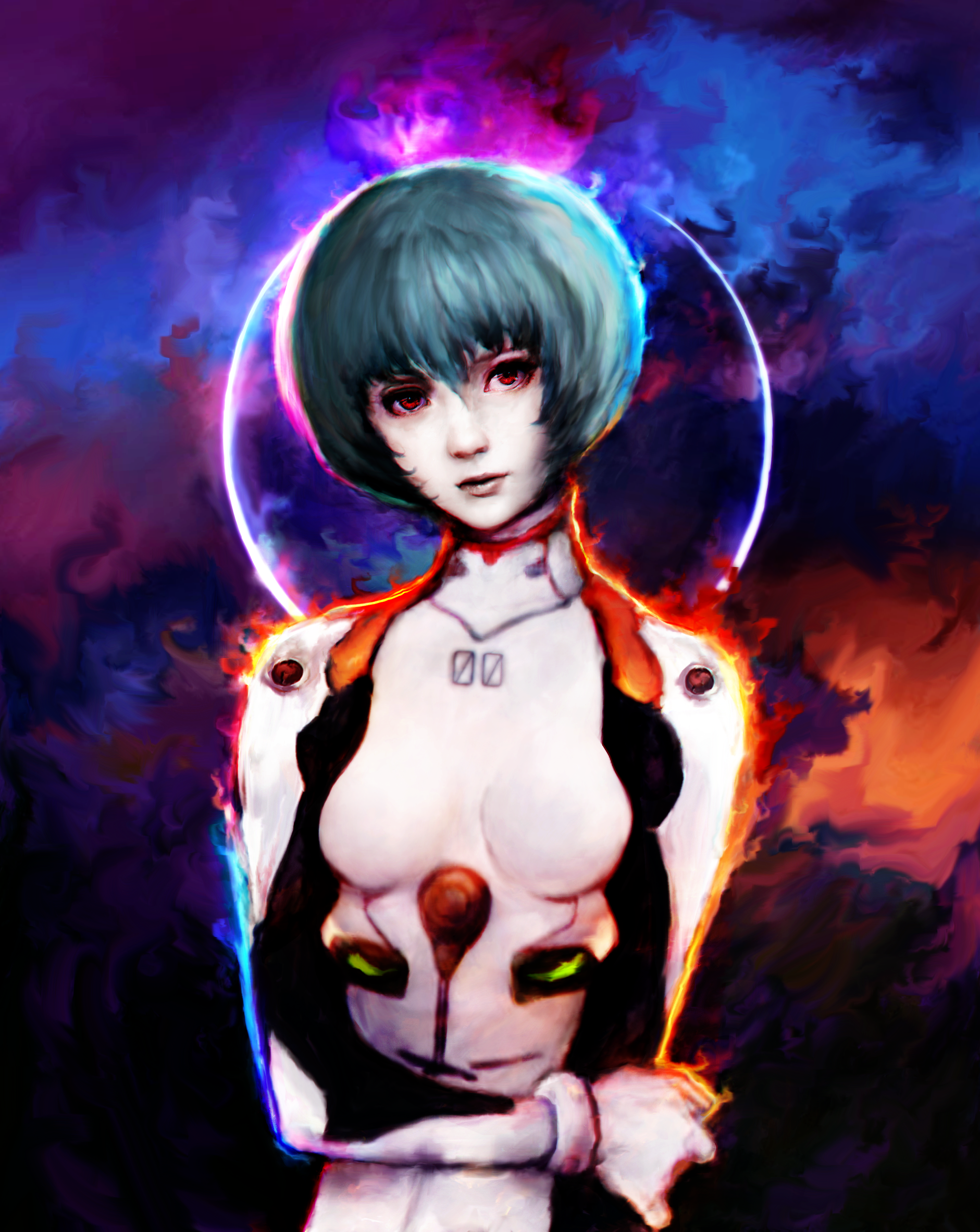 Rei Ayanami, Evangelion.