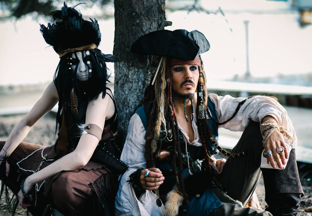 Tonto and Jack Sparrow by Ururuty