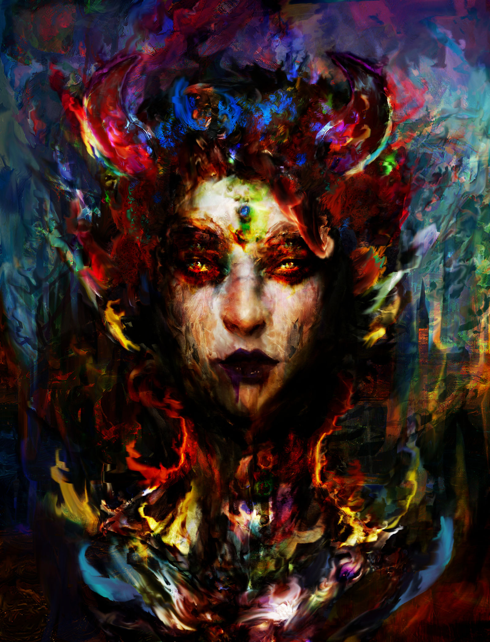 horns of autumn by Ururuty