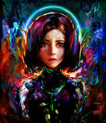 Alita battle angel by Ururuty