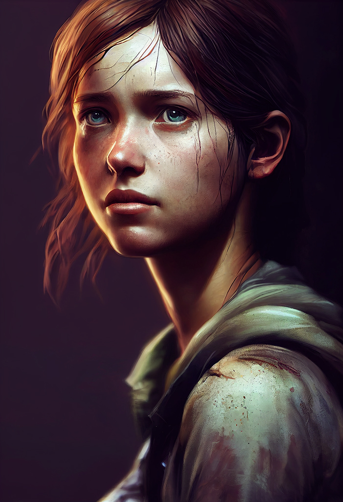 The Last of Us - Ellie - Aging progress by ZubrikArt on DeviantArt