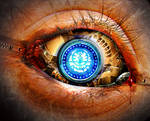 Steampunk Eye I by InfiniteCreations