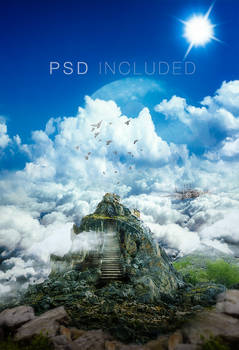 ENCHANTED LAND _ PREMADE BACKGROUND PSD