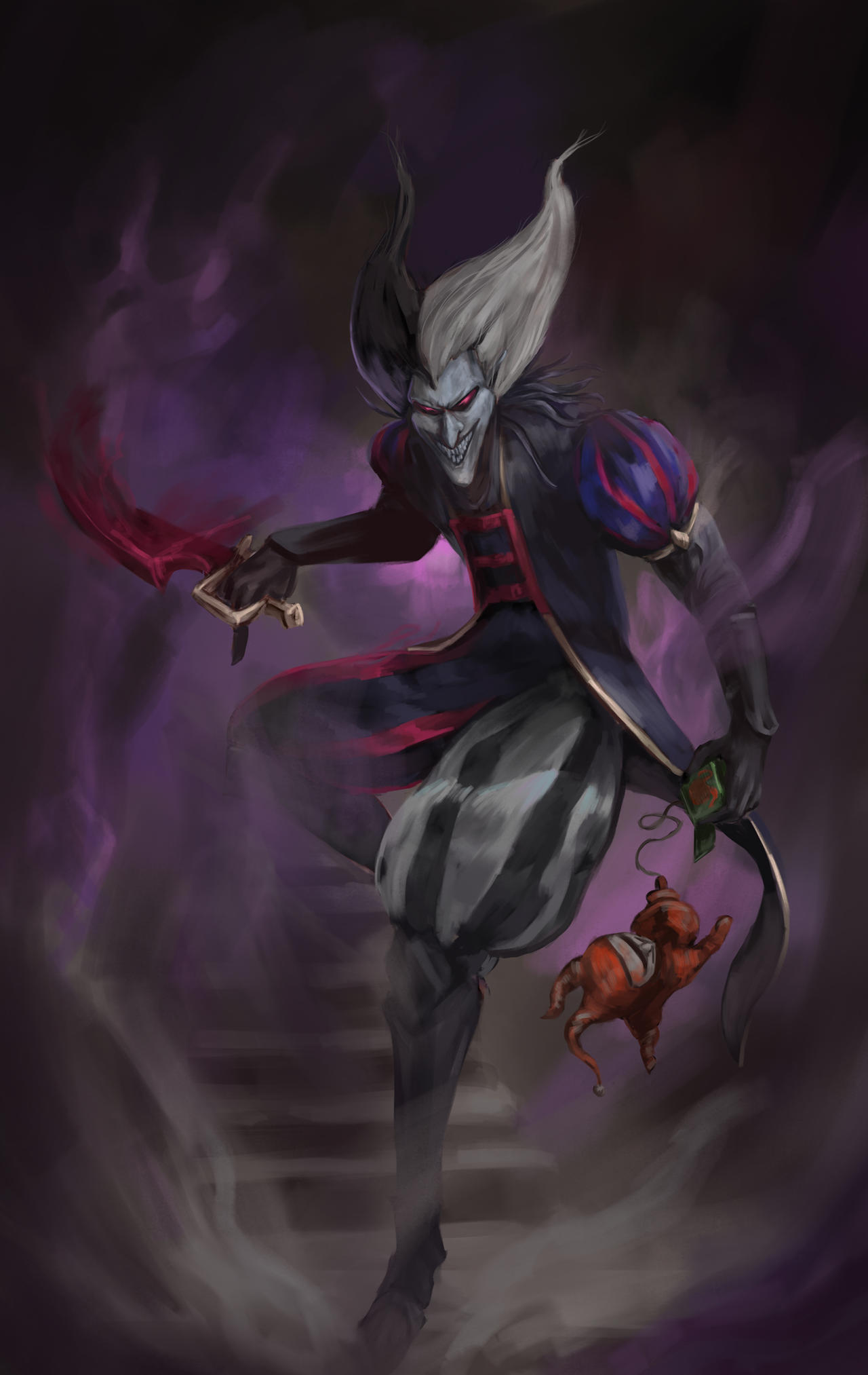 Shaco Fanart by Zippdown on DeviantArt