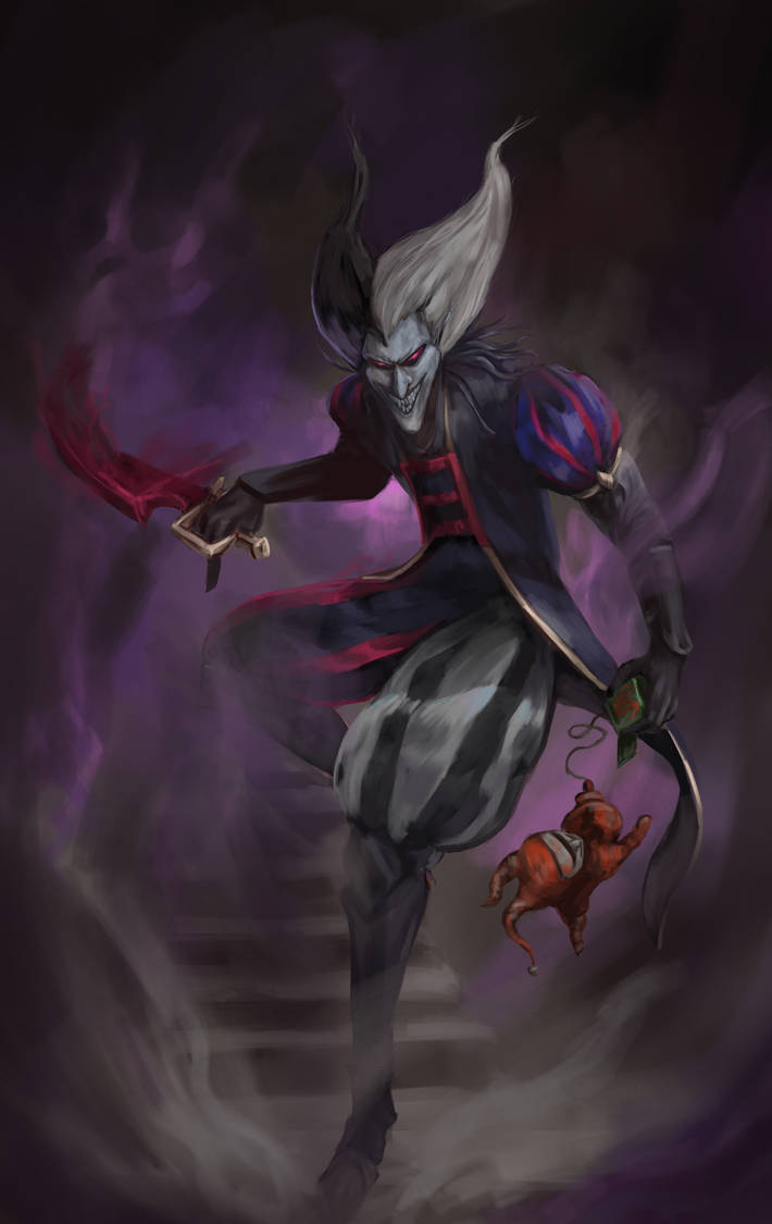 Shaco How Make Draw Shaco Fanart by Zippdown on DeviantArt