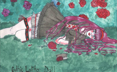 gothic lolita doll