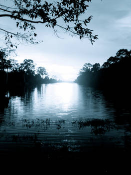 Sunset at Angkor 1