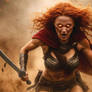 In the heat of battle.
