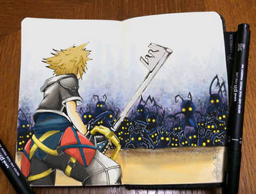 Sora's Endeavor of a Swarm of Shadows