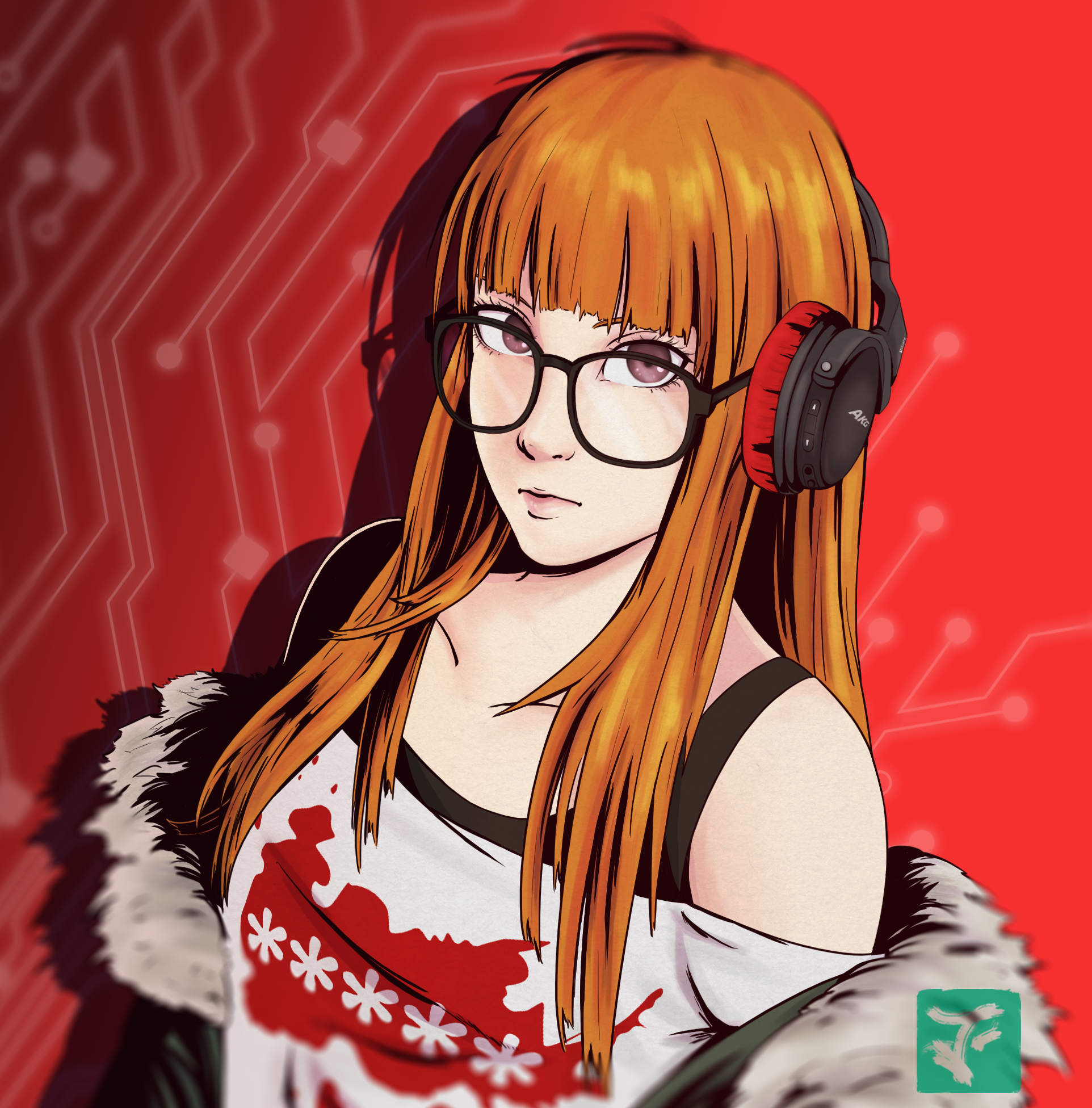 Futaba Sakura Persona 5 by Jhincx Faust on DeviantArt