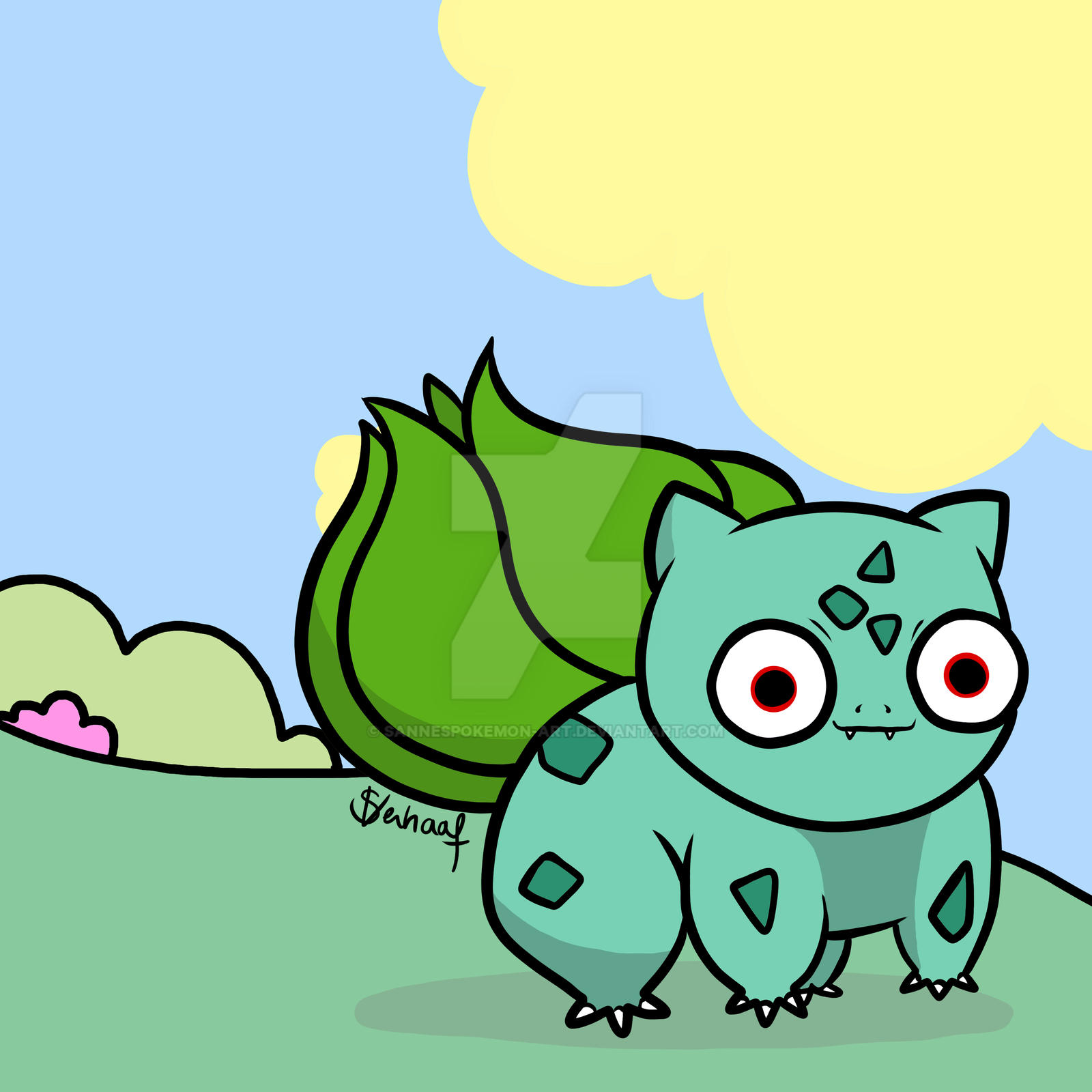 Durpy Mon Derpy Dex: Bulbasaur by SannesPokemon-Art on DeviantArt