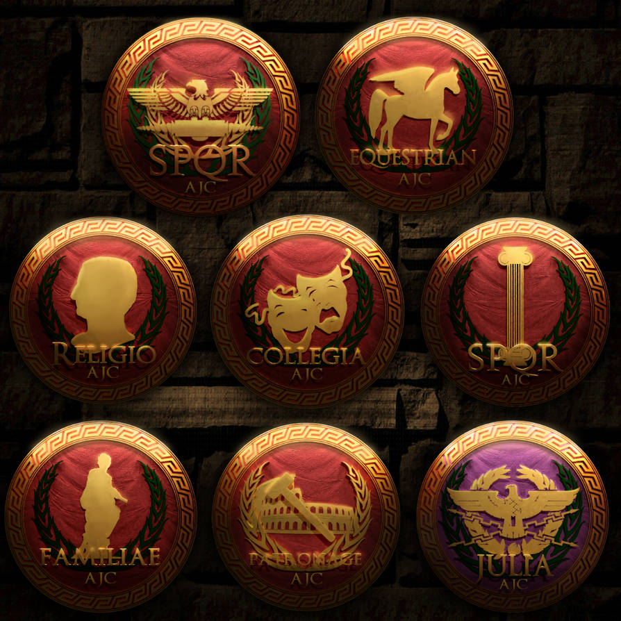 The Roman Empire logos for AJC by ContentDestroyed on DeviantArt