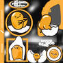 PNG PACK: GUDETAMA #003| GUDETAMA