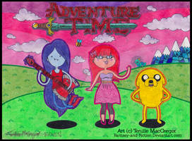 Adventure Time with Marcy Crystal and Jake!