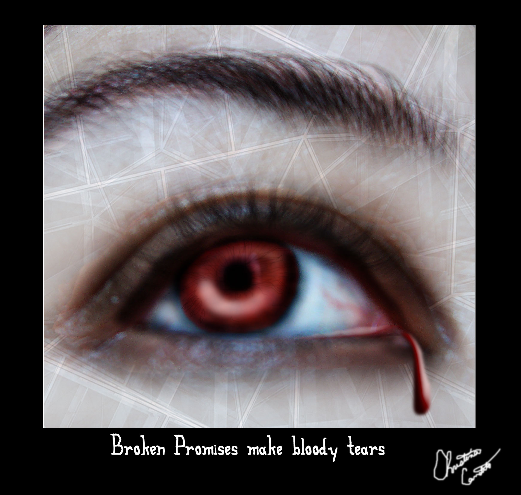 Broken promises, Bloody tears