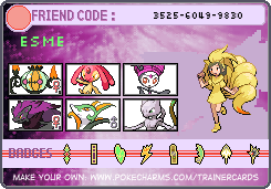 My Trainer Card