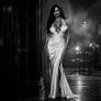 Noir Glamour at the Midnight Bar