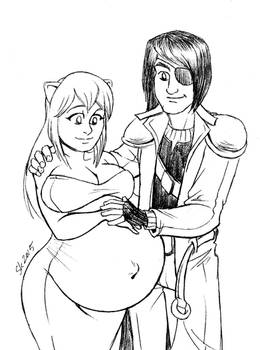 Commission: Proud Parents-To-Be