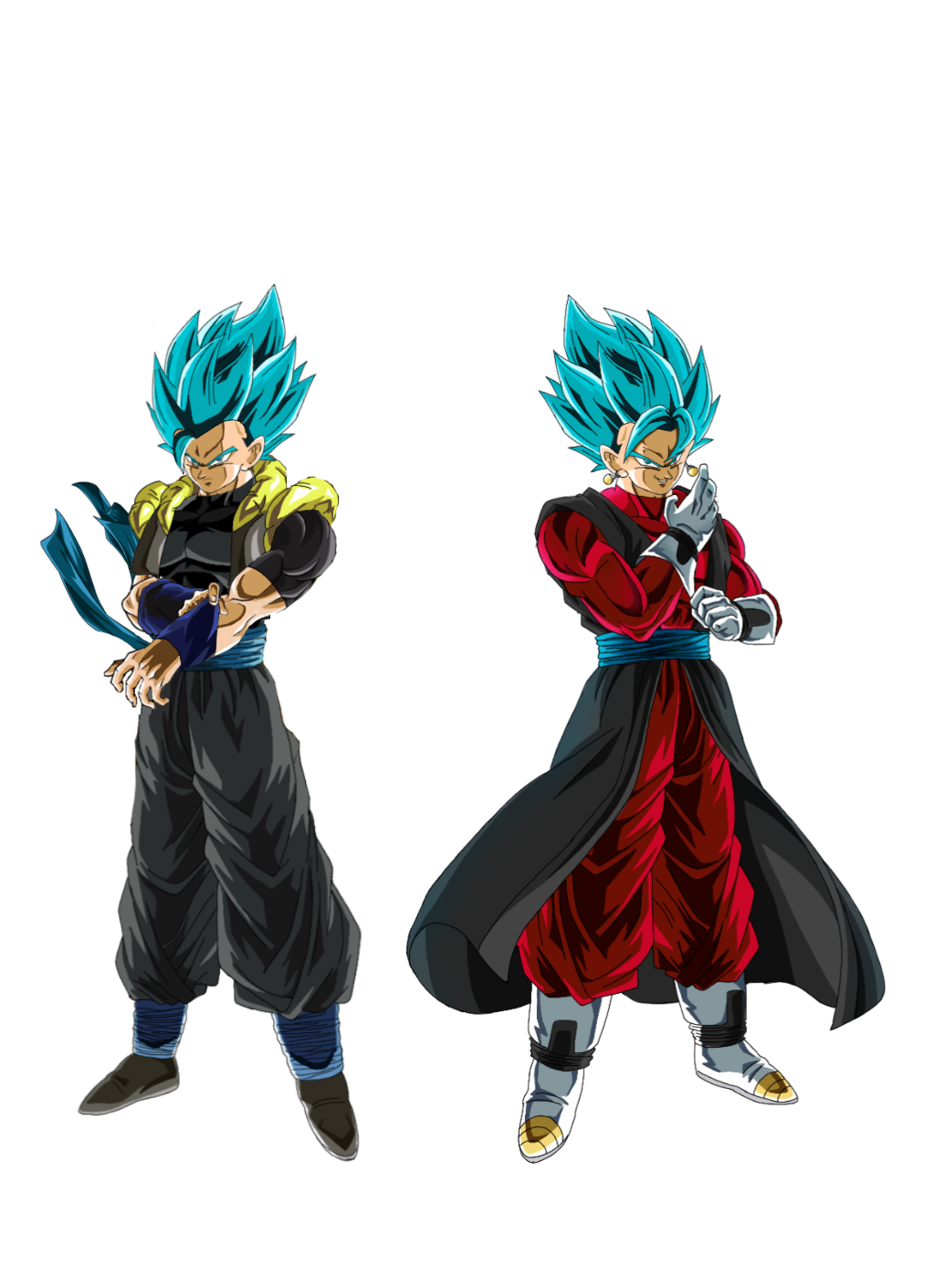 Newgibson on X: Vegetto Blue VS Gogeta Blue  / X