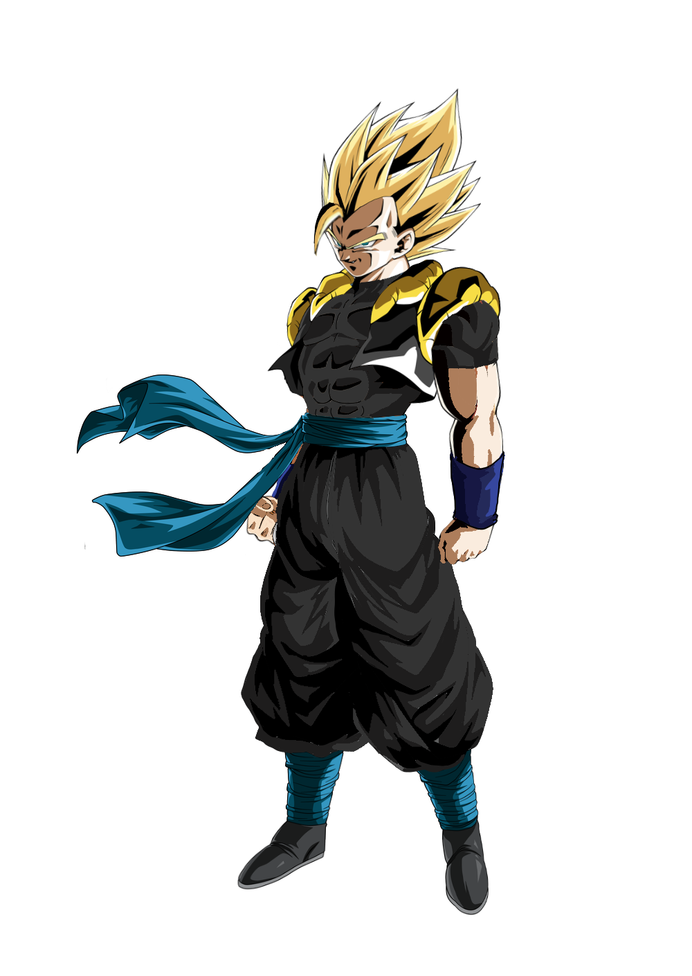 Gogeta Xeno SSJ4  3 by SSJROSE890 on DeviantArt