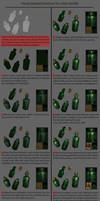 Hand Painted Texturing Tutorial, Wine Bottle